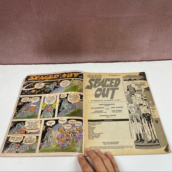 Cracked Spaced Out Comic Book Star Trek 1993 - Picture 5 of 7